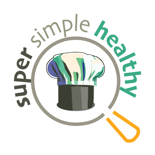 super simple healthy logo